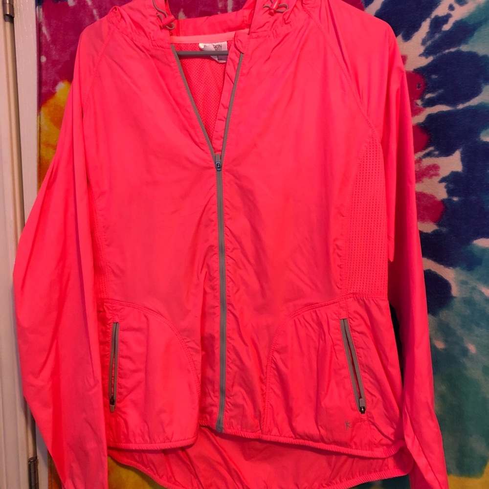 Pink windbreaker